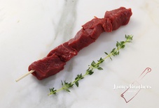 Free Range Grass Fed Tender Beef Kebabs (Price per Skewer)